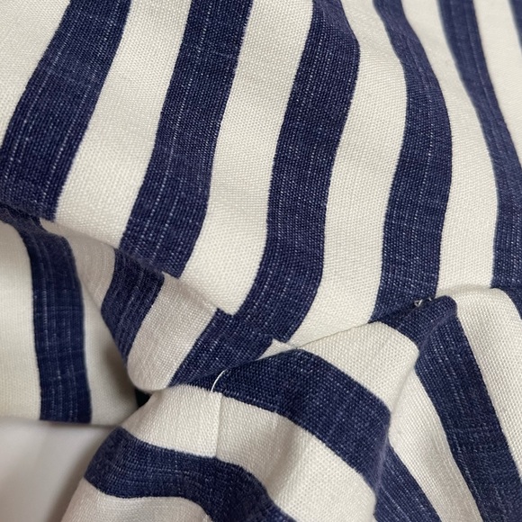 ⭐️Sharagano navy blue and off-white striped blazer - Picture 8 of 11